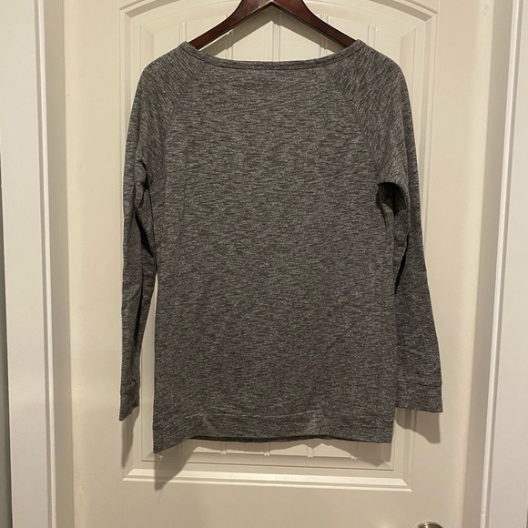 Long Sleeve Wide Neck Sweatshirt - Picture 2 of 2